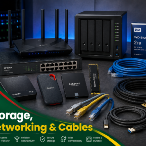 Storage, Networking & Cables