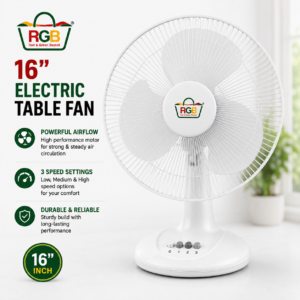 RGB 16" Electric Table Fan