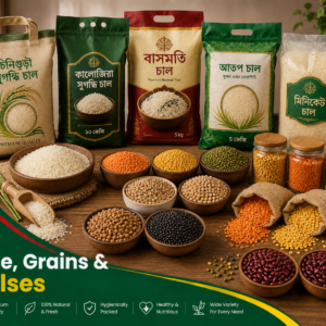 Rice, Grains & Pulses