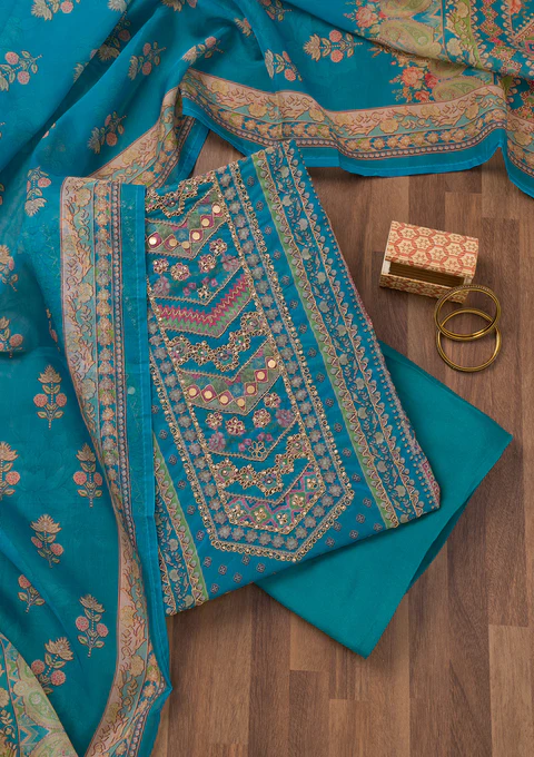 Un-Stitched Salwar Suite - Image 2