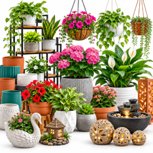 Pots, Planters & Garden Décor
